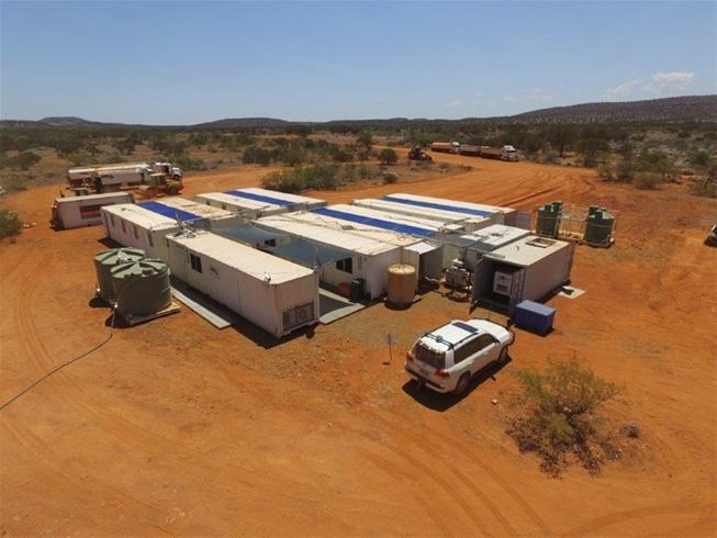 Camp de conteneurs pliables - Déploiement rapide pour les projets miniers et de construction