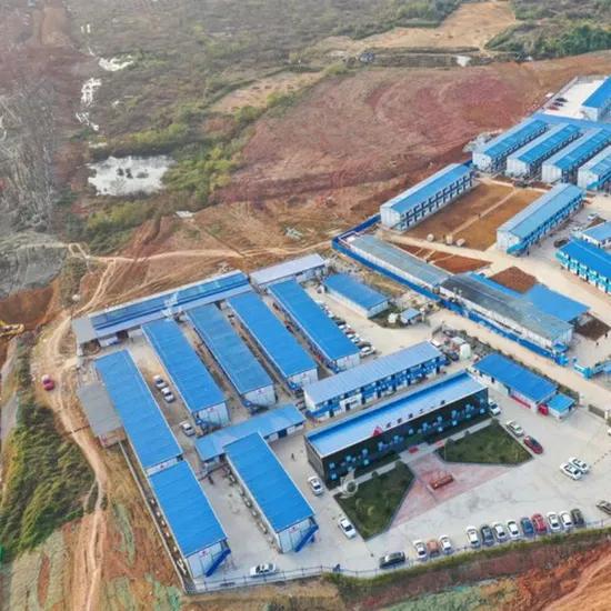 Camp de conteneurs pliables - Déploiement rapide pour les projets miniers et de construction