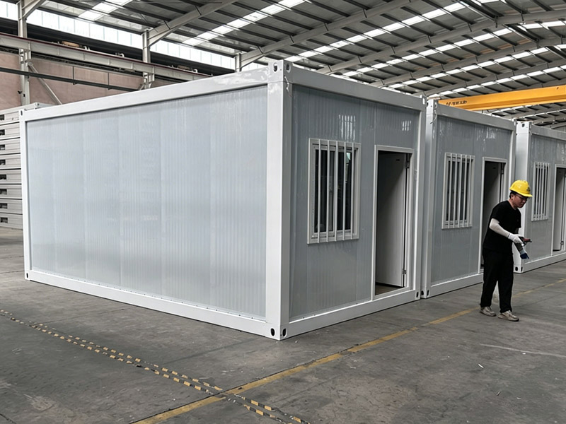 Maison de conteneur modulaire pliable
