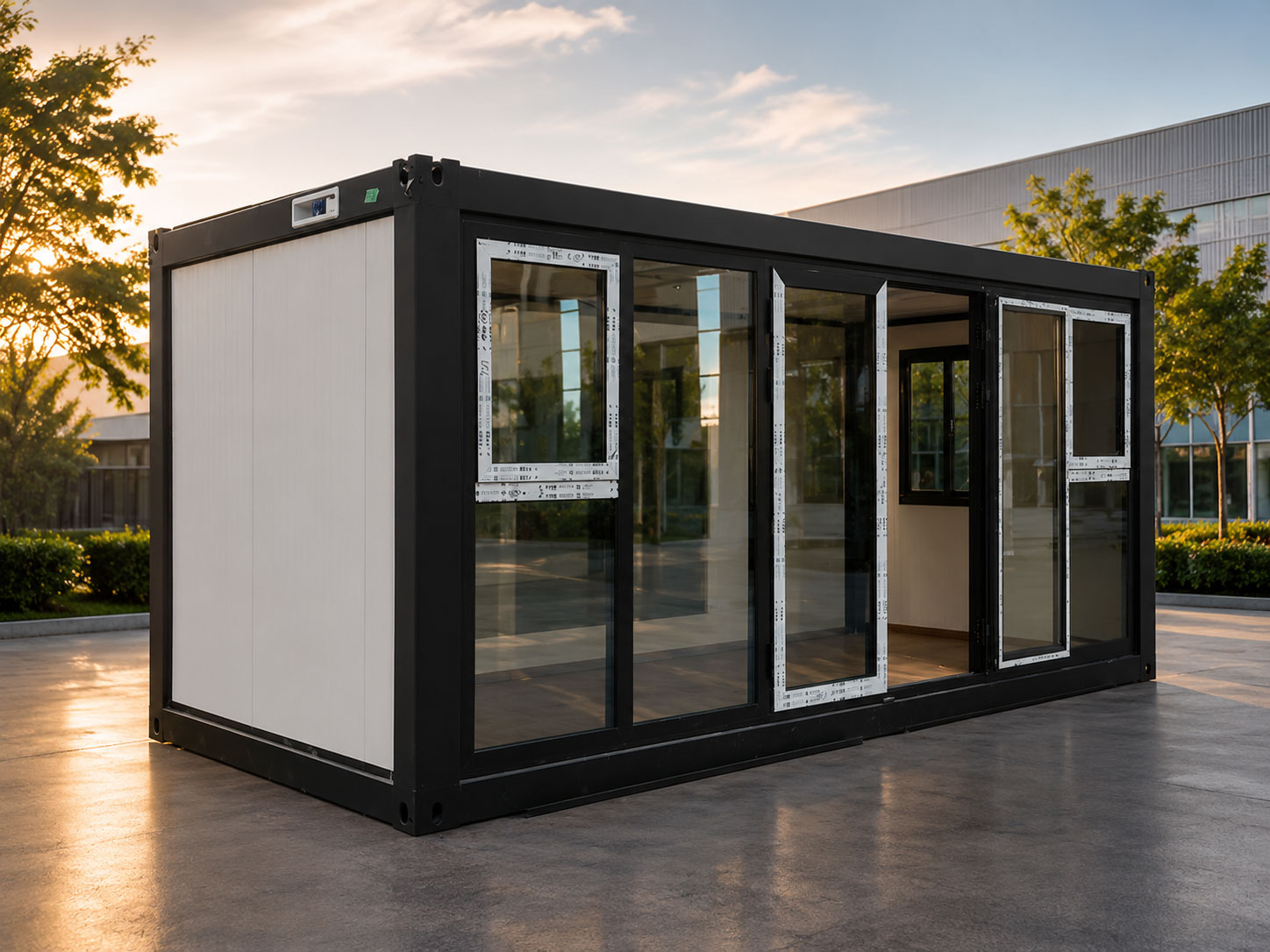 <strong>Maison de conteneur modulaire pliable</strong>