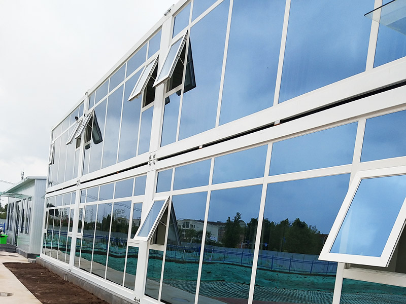 Bâtiment de conteneurs de bureaux modulaires Flat Pack
