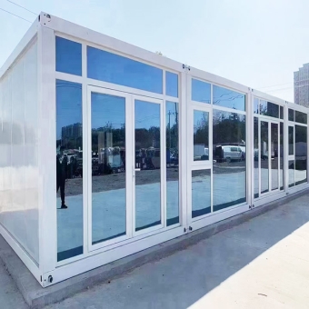 <strong>Bâtiment de conteneurs de bureaux modulaires Flat Pack</strong>
