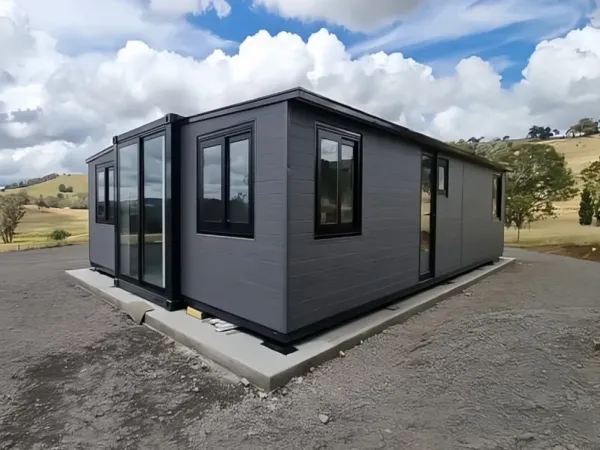 Maison de conteneurs extensibles de 40 pieds - Certification australienne : liste de contrôle de conformité